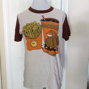 Big Bud Press Brown and Orange Graphic Tee